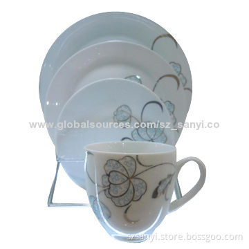 20-piece Porcelain Dinnerware Set with Attractive Design